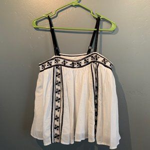 Layered summer blouse